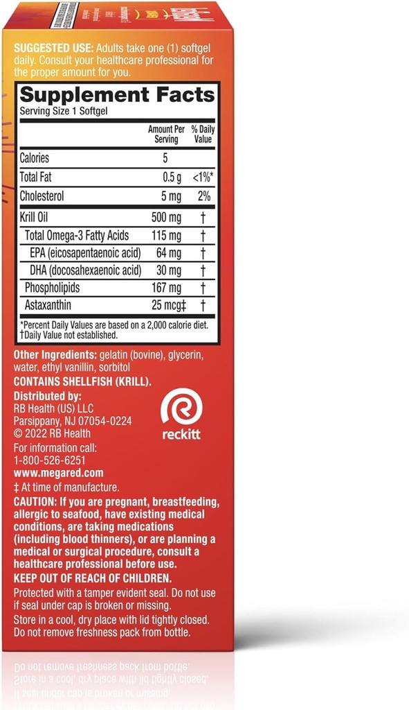 Schiff Vitamins Mega Red Extra Strength 45 Sgel 5