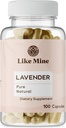Like Mine Lavender Extract (100 Capsules), Pure & Natural, Herbal Supplement, No Fillers 2