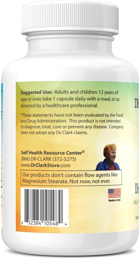 Dr. Clark Digestive Enzymes Supplement – 700mg, 50 Gelatin Capsules, Promotes Digestive Health & Gut Function 6