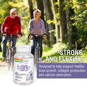 SOLARAY Collagen Bone Complete | Advanced Bone Matrix Formula with Plant Calcium & Magnesium | 30 Servings | 90 VegCaps 6