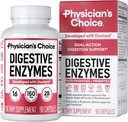 Physician's CHOICE Digestive Enzymes - Multi Enzymes, Organic Prebiotics & Probiotics for Digestive Health & Gut Health - Meal Time Discomfort Relief & Bloating - Dual Action Approach - 90 CT 2