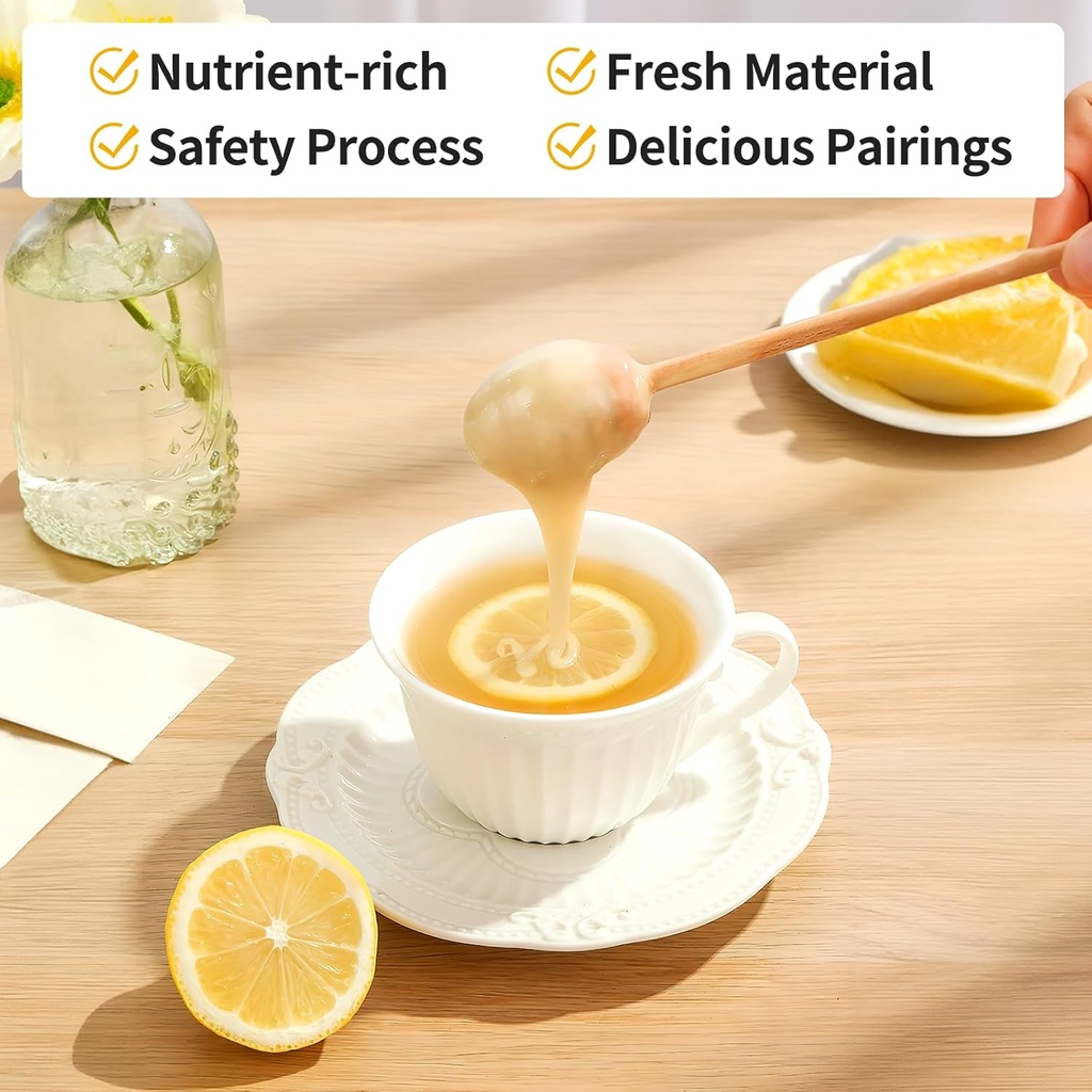 15OZ Sea Moss Gel Irish Wildcrafted Seamoss Gel, Vegan Superfood Vitamins Mineral Support, Pineapple Flavor 4