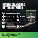 vedge Vegan Protein Powder - Plant Protein Powder with Pea, Pumpkin & Sunflower - USDA Organic, Amino Acids, Dairy Free, Gluten Free, Soy Free, Keto, Non GMO, Smooth Texture - Chocolate - 20 Servings 6