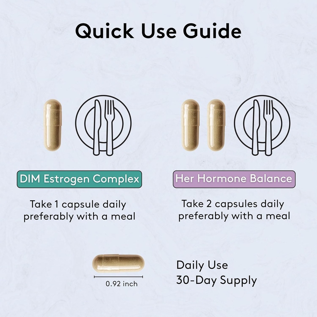 Youth & Tonic Menopause & PMS Support for Women Through Balanced Estrogen Metabolism – 90 Pills with DIM Black Cohosh Red Clover Dong Quai Soy Isoflavones 6