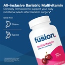 Bariatric Fusion Bariatric Multivitamin with Iron Complete Chewable | Wild Cherry | Post Bariatric Vitamins for Gastric Bypass and Sleeve Gastrectomy | One Month Supply 3
