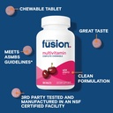 Bariatric Fusion Bariatric Multivitamin with Iron Complete Chewable | Wild Cherry | Post Bariatric Vitamins for Gastric Bypass and Sleeve Gastrectomy | One Month Supply 4