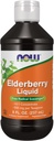 NOW Foods Supplements, Elderberry Liquid 500 mg, 10:1 Concentrate, Free Radical Scavenger*, 8-Ounce 2