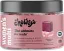 CHEWSY Women's Multivitamin - Immune & Energy Support - 23 Nutrients Including A, B12, C, Folic Acid, Probiotics, Biotin, Cranberry - 30-Day Supply 2