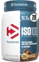 Dymatize ISO100 Whey Protein Powder Isolate, Gourmet Chocolate, 25g of Protein, 5.5g BCAAs, Less Than 120 Cal., Gluten Free, 1g Fat, 1g Sugar, 2g Carb (20 Servings) 2