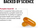 FORCE FACTOR Pumpkin Seed Oil Capsules, Phytosterols Supplement with Essential Fatty Acids, Made with Cold Pressed Pumpkin Oil, Premium Quality, Non-GMO, 100 Softgels 4