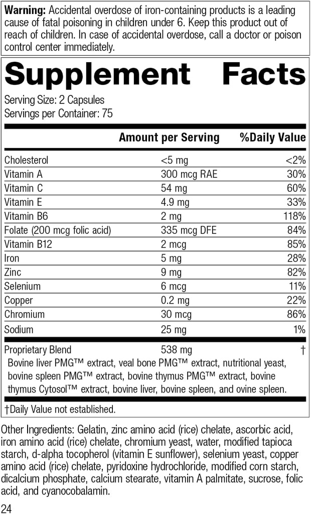 Standard Process Immune Support Bundle - Immuplex & Congaplex Supplement Set - Dietary Supplements for Immune System Health Support - Gluten-Free Supplements with Ribonucleic Acid & Vitamin C 5