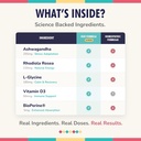 Travel Vitamin Supplement for Flight and Daily, Jet Lag, Energy, Immune, Digestion Support, Promote Calmness with Ashwagandha, Rhodiola, Chia & D3 for Better Sleep & Mood | Vegan, 60 Count 4