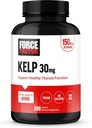 FORCE FACTOR Kelp for Iodine from Organic Kelp to Support Thyroid Health, Strengthen Immunity, and Digestion, Vegan, No Gelatin, Non-GMO 150mcg, 200 Tablets 2
