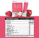 BOTO Beauty Secret Pomegranate Collagen 20g - Korean Beauty Collagen Jelly Stick, Low Molecular Fish Collagen, Pomegranate Flavored - Packs of 15 4