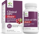 Terry Naturally Clinical OPC Heart - Heart Health Supplement with Magnesium, Vitamin B6, Grape Seed Extract - Dietary Supplement for Artery Health & Circulation - 60 Capsules 2