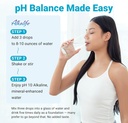 Alkalife Alkaline Water Drops | The First Patented Alkalizing pH Booster w/Minerals & Electrolytes | Balance pH, Neutralize Acid, Immune Support, Peak Performance, Detox, Overall Wellness - Pack of 2 6