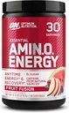 Optimum Nutrition Amino Energy - Pre Workout with Green Tea, BCAA, Amino Acids, Keto Friendly, Green Coffee Extract, Energy Powder - Fruit Fusion, 30 Servings (Packaging May Vary) 2