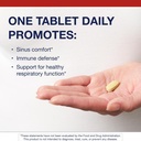 Metagenics Sinuplex - Healthy Respiratory Support* - with Vitamin C, Stinging Nettle Extract, N-Acetylcysteine, Quercetin & More - Immune Supplement with VIT C* - 120 Tablets 3