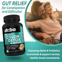 Colon Cleanser Detox Supplement Capsules - 15 Day Colon Cleanse Pills & Probiotic Herbal Formula - Daily Bowel Movement Supplements for Intestinal Stomach Bloating Digestive Gut Cleansing Support 5