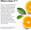 Ester-Vitamin C with Citrus Bioflavonoids 1Vitamin 000 Milligrams 120 Veg Tabs 4