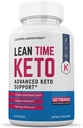 (2 Pack) Lean Time Keto Pills 1275MG New & Improved Formula Contains Apple Cider Vinegar Extra Virgin Olive Oil Powder Green Tea Leaf 120 Capsules 4