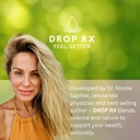 DropRx Soothe by Dr. Nicole Saphier – Organic Turmeric & Ginger Root Liquid Extract, Supports Digestion & Wellness, Non-GMO, Vegan, Gluten-Free, Kosher, Made in USA (2 Fl Oz) 3