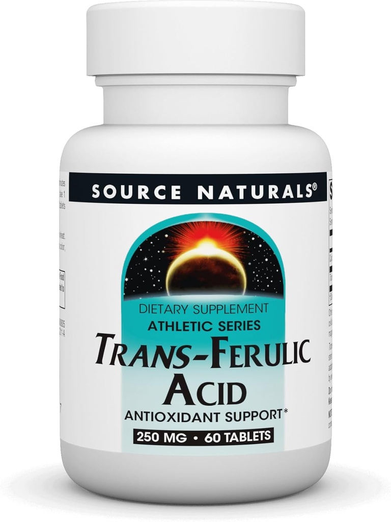 Source Naturals Trans-Ferulic Acid 250mg, 30 Tablets 6