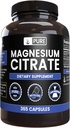 Pure Original Ingredients Magnesium Citrate (365 Capsules) No Magnesium Or Rice Fillers, Always Pure, Lab Verified 2