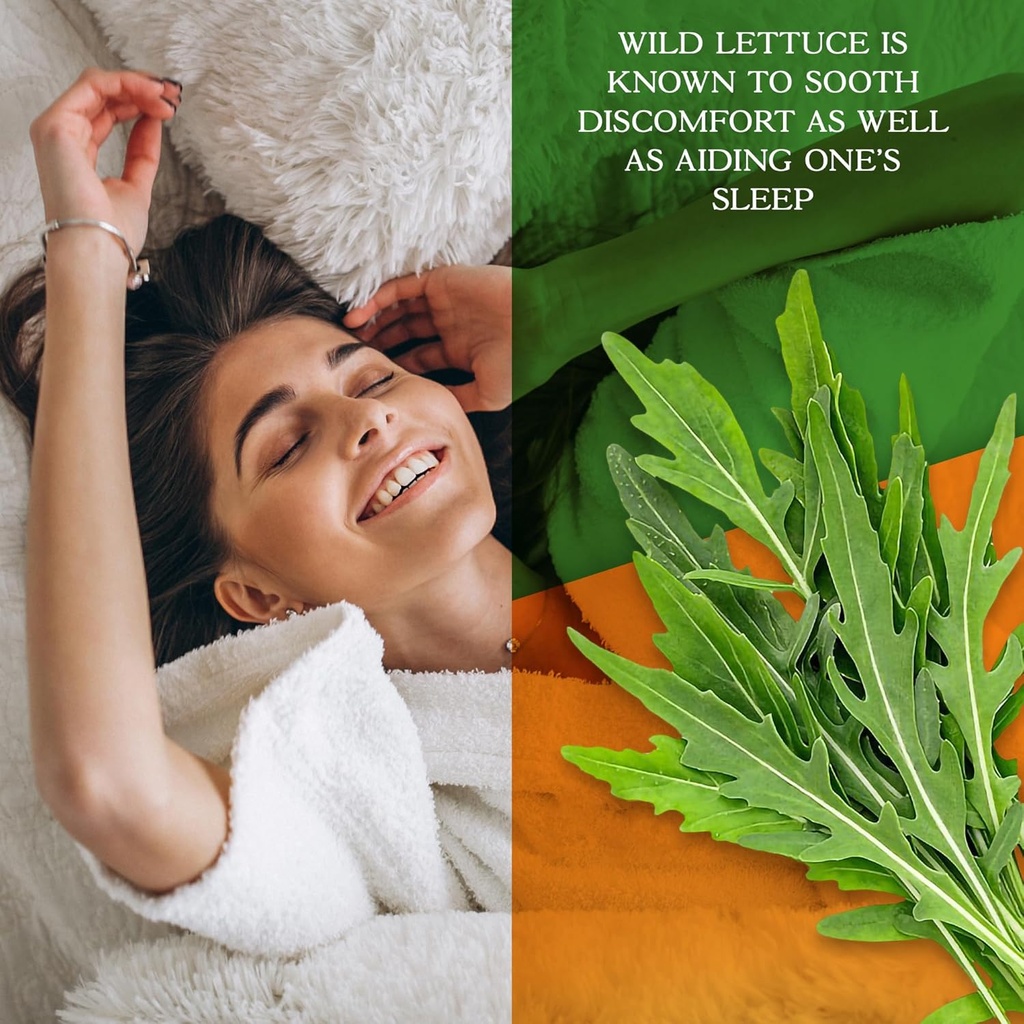 Parker Naturals Wild Lettuce Extract & California Poppy Seed Supplement, 2 Way Premium Strength Herbal Supplement for Healthy Sleep & Relief Support, 120 Capsules 5