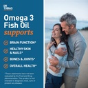 Dr. Tobias Omega 3 Fish Oil and Vitamin D-3 Promotes Overall Health - 3 Month Supply 5