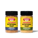 Bragg Nutritional Yeast Seasoning Variety Pack - (2 Pack) 3 oz - Dairy-Free Parmesan Cheese Substitute - Perfect for Salads, Pastas, Popcorn, and More 2