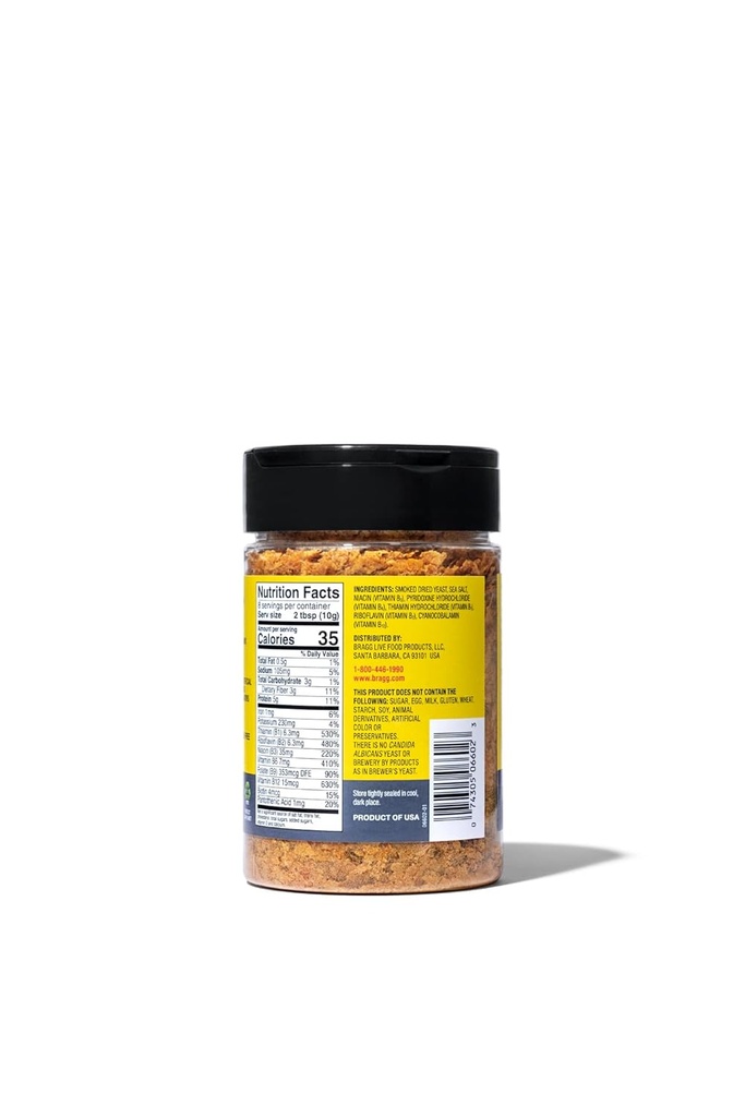 Bragg Nutritional Yeast Seasoning Variety Pack - (2 Pack) 3 oz - Dairy-Free Parmesan Cheese Substitute - Perfect for Salads, Pastas, Popcorn, and More 3