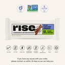 Rise Pea Protein Bar - Vegan Sunflower Cinnamon | Breakfast Bar & Protein Snack 17g Protein Just 5 Whole Food Ingredients Non-GMO Gluten-Free Soy Free 4