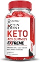 Justified Laboratories (3 Pack Activboost Keto Acv Gummies Extreme 2000MG Active Boost Formulated with Pomegranate Beet Juice Powder B12 Vegan Non GMO 180 Gummys 5