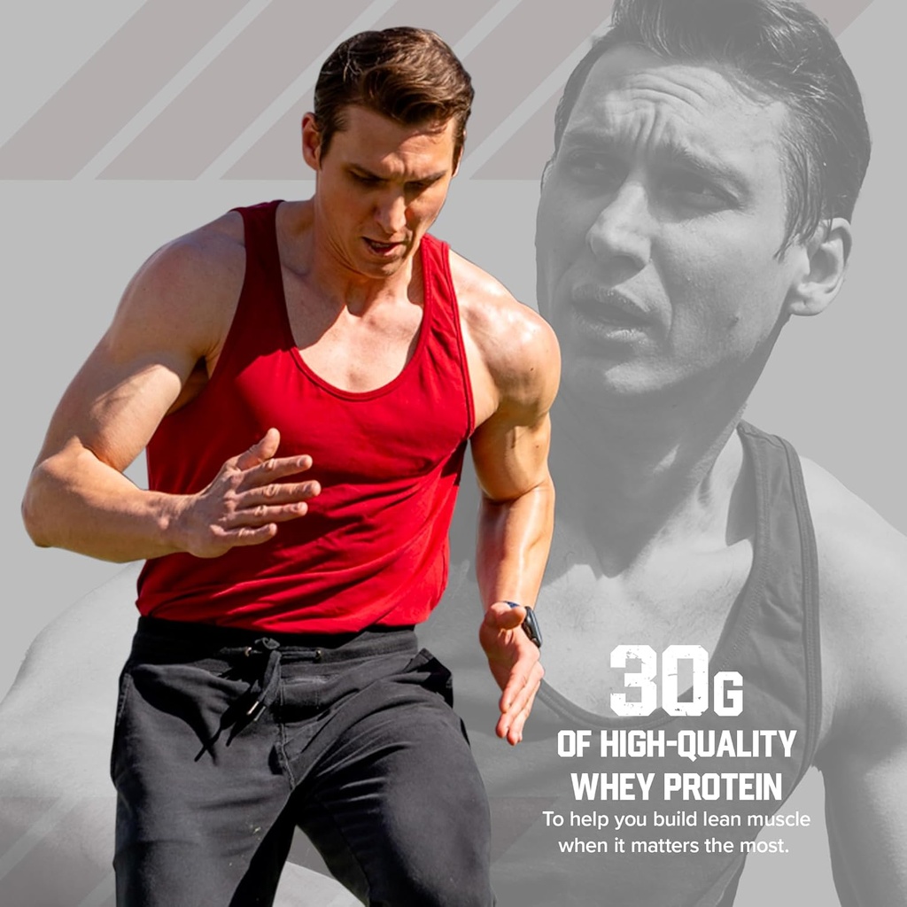 Six Star Whey Protein Powder Plus - Muscle Building & Recovery Formula with Whey Isolate Powder, BCAAs, 30g Protein, Immune Support - Post-Workout Supplement - Cookies and Cream, 1.8 lbs 4