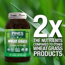 Pines Organic Wheat Grass, 500 Count Tablets 6