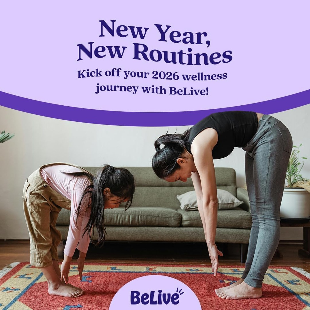 BeLive Iron Gummies - Multivitamin Iron Supplement with Vitamin C, A, B & Zinc, Supports Blood Oxygen, Vegan Supplements for Women, Men & Kids for Growth and Development - Grape Flavor | 5-Pack 5