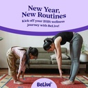 BeLive Iron Gummies - Multivitamin Iron Supplement with Vitamin C, A, B & Zinc, Supports Blood Oxygen, Vegan Supplements for Women, Men & Kids for Growth and Development - Grape Flavor | 5-Pack 5