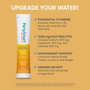 Himalaya PartySmart Orange Electrolytes Powder Packets, 12 Count, Supports Hydration, Rehydrate with Sodium & Potassium, Vitamin C & More, Antioxidant Recovery Blend Milk Thistle, Ginger & Turmeric 4