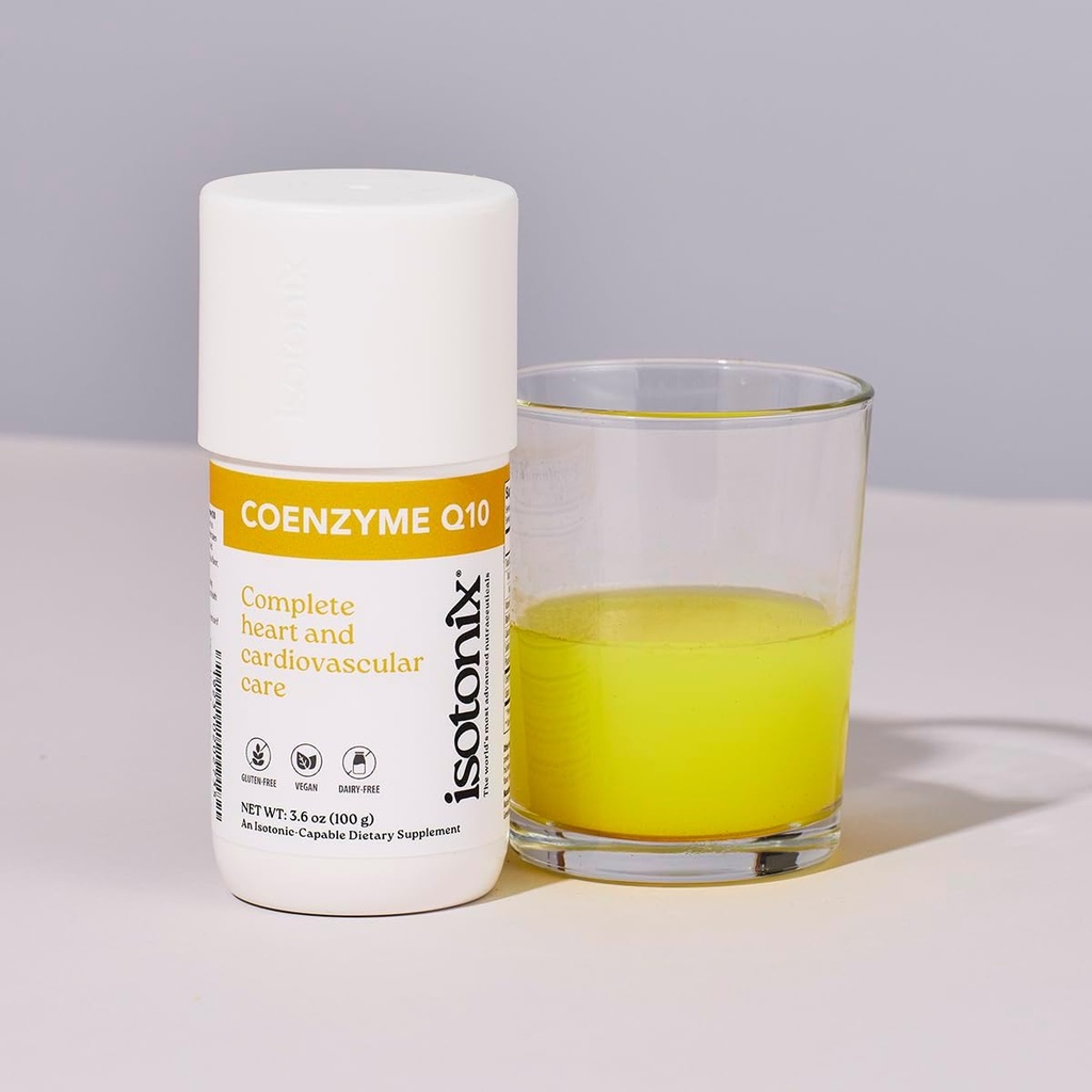 Isotonix Best CoQ10 Supplement - High Absorption Coenzyme Q10 for Heart Health, Energy, and Antioxidant Support - Ubiquinone CoQ10, Vitamin Q10 Supplement, 30 Servings 5