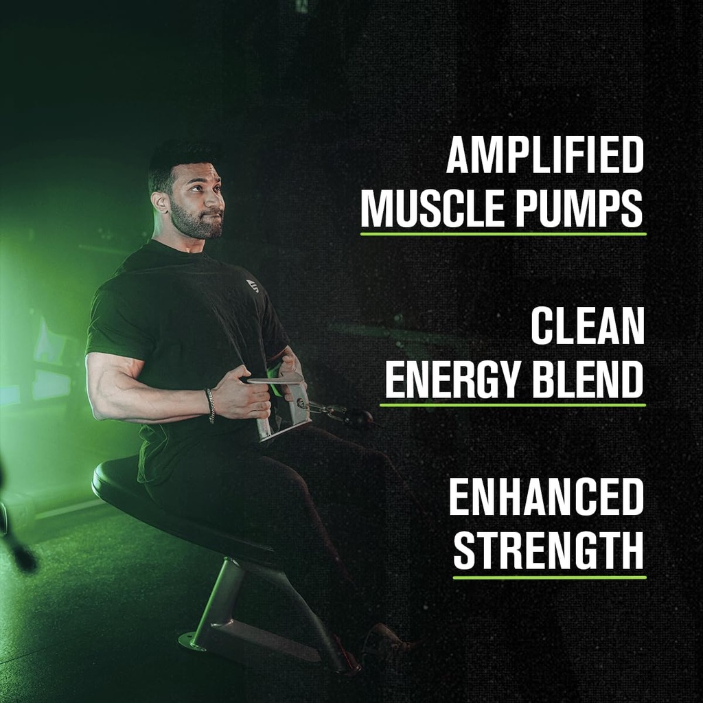 Jacked Factory NITROSURGE Pre Workout Supplement (Grape, 30 Servings) & Creatine Monohydrate Powder (Unflavored, 30 Servings) 3