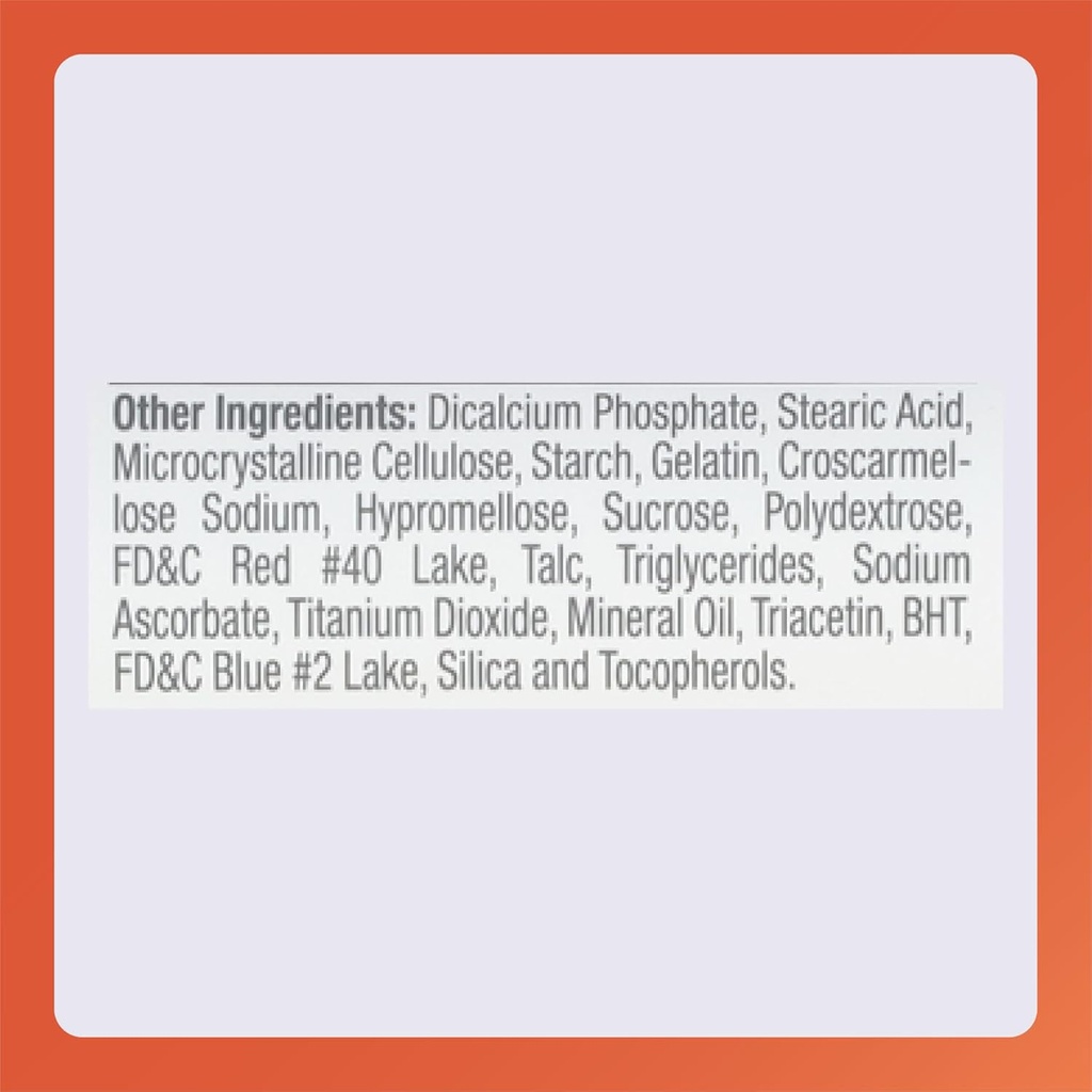 Rugby Daily-Vite Multivitamin - Daily Vitamin Supplement - 100 Tablets (1 Pack) 6