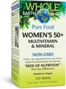 Natural Factors Whole Earth & Sea Women's 50+ Multivitamin & Mineral, 1 Serving Contains Nutrition Equivalent to ½ lb of Veggies, 120 Tablets 2