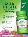 Nature's Truth Milk Thistle Seed Extract 1000mg | Herbal Supplement | 100 Capsules | Non-GMO & Gluten Free 6