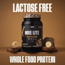 REDCON1 MRE Lite Whole Food Protein Powder, Juniors, Raspberry Swirl Cheesecake - Low Carb, Whey Free Meal Replacement with Animal Protein Blends - Easy to Digest Supplement with MCT Oil (30 Servings) 4