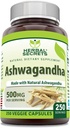 Herbal Secrets Ashwagandha Extract Supplement | 500 Mg Per Serving | Veggie Capsules | Non-GMO | Gluten Free | Made in USA (1 Pack, 120 Count) 5