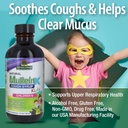 Nature's Answer Mullein X Kids Cough Syrup 4 Ounce - Soothes Coughs, Clears Mucus, Respiratory & Lung Support, Non GMO, Gluten Free, Non Drowsy, Mucus Relief - Natural Honey Flavor 6