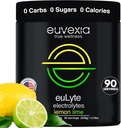 Dr Ekberg euLyte Instant Hydration Electrolytes Powder Zero Sugar Carb Calorie Lemon Lime Drink Mix • 80+ Minerals Magnesium Potassium Calcium Trace Minerals • Fasting Keto Stevia • 90 Servings 2