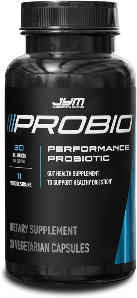 ProBio JYM 30 Billion CFU Probiotic & Vita JYM Multivitamin & Mineral Support for Athletes, 60 Tablets Bundle 3