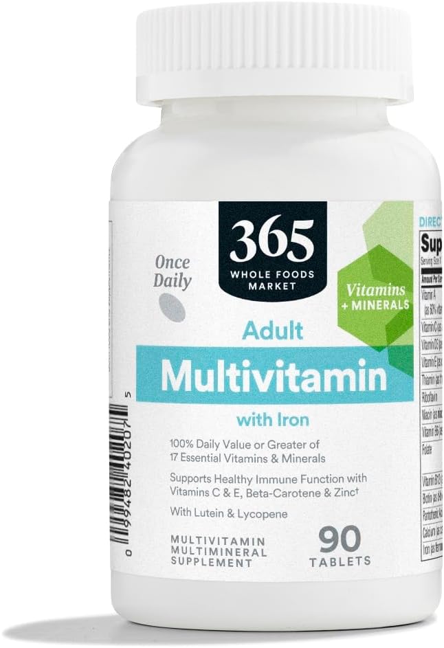 365 By Whole Foods Market, Adult Multi With Iron, 90 Count 2